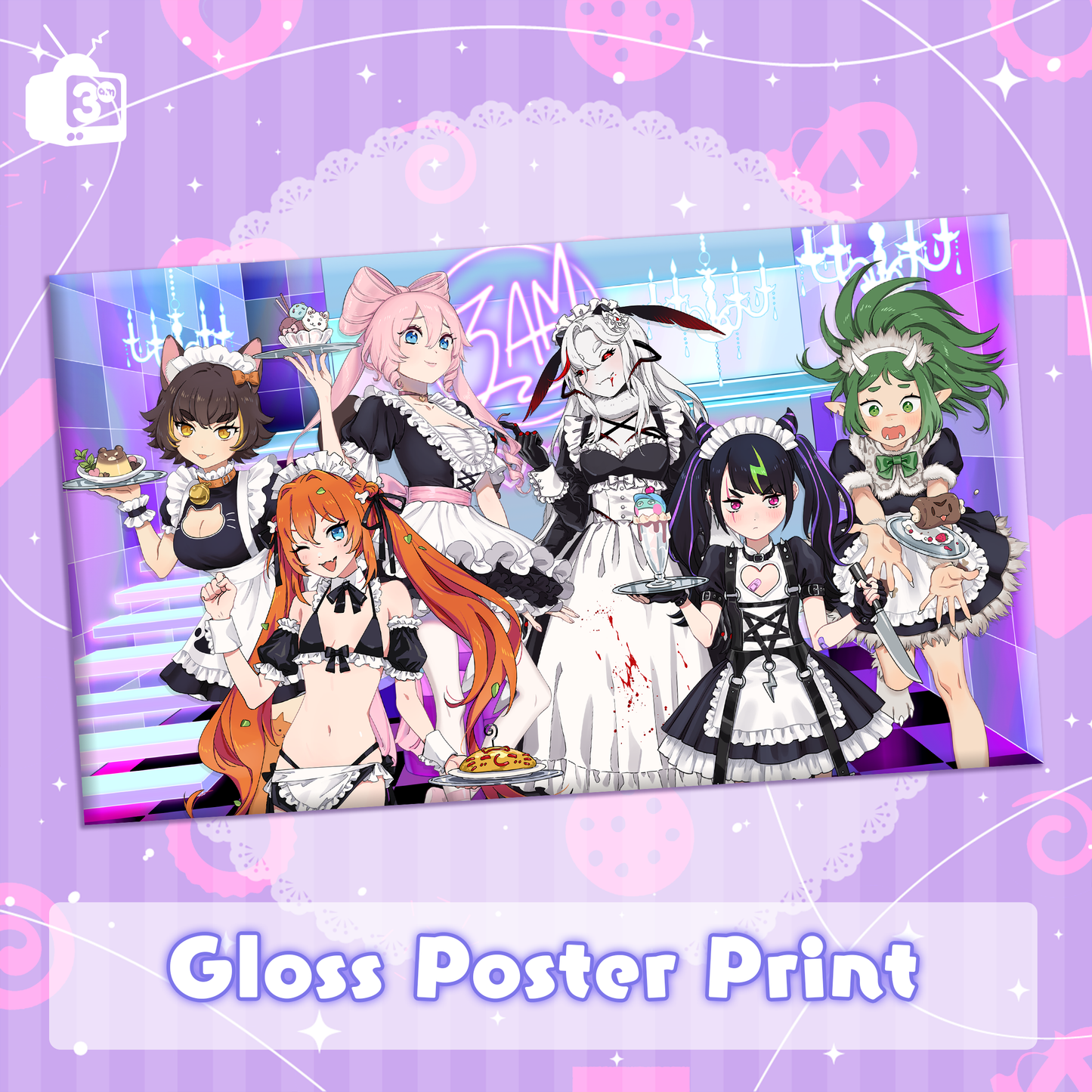 3AM : Maid Day Gloss Poster