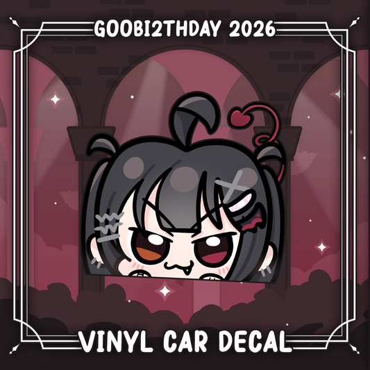 Goobi : Vinyl Car Decal [Pre-Order]