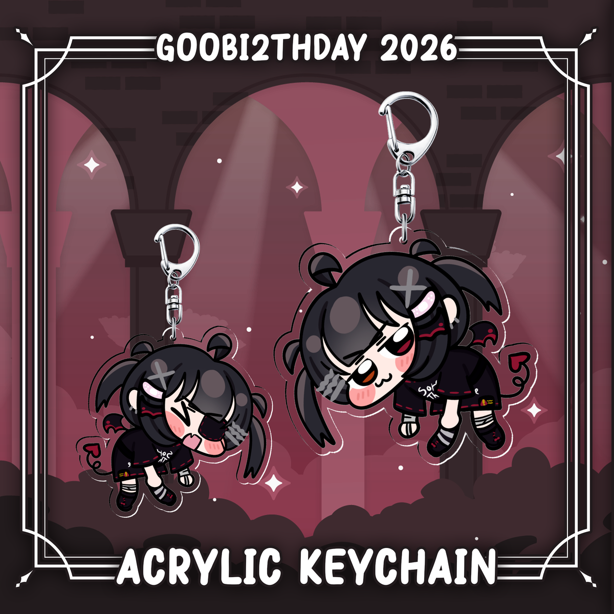 Goobi : Acrylic Keychain [Pre-Order]