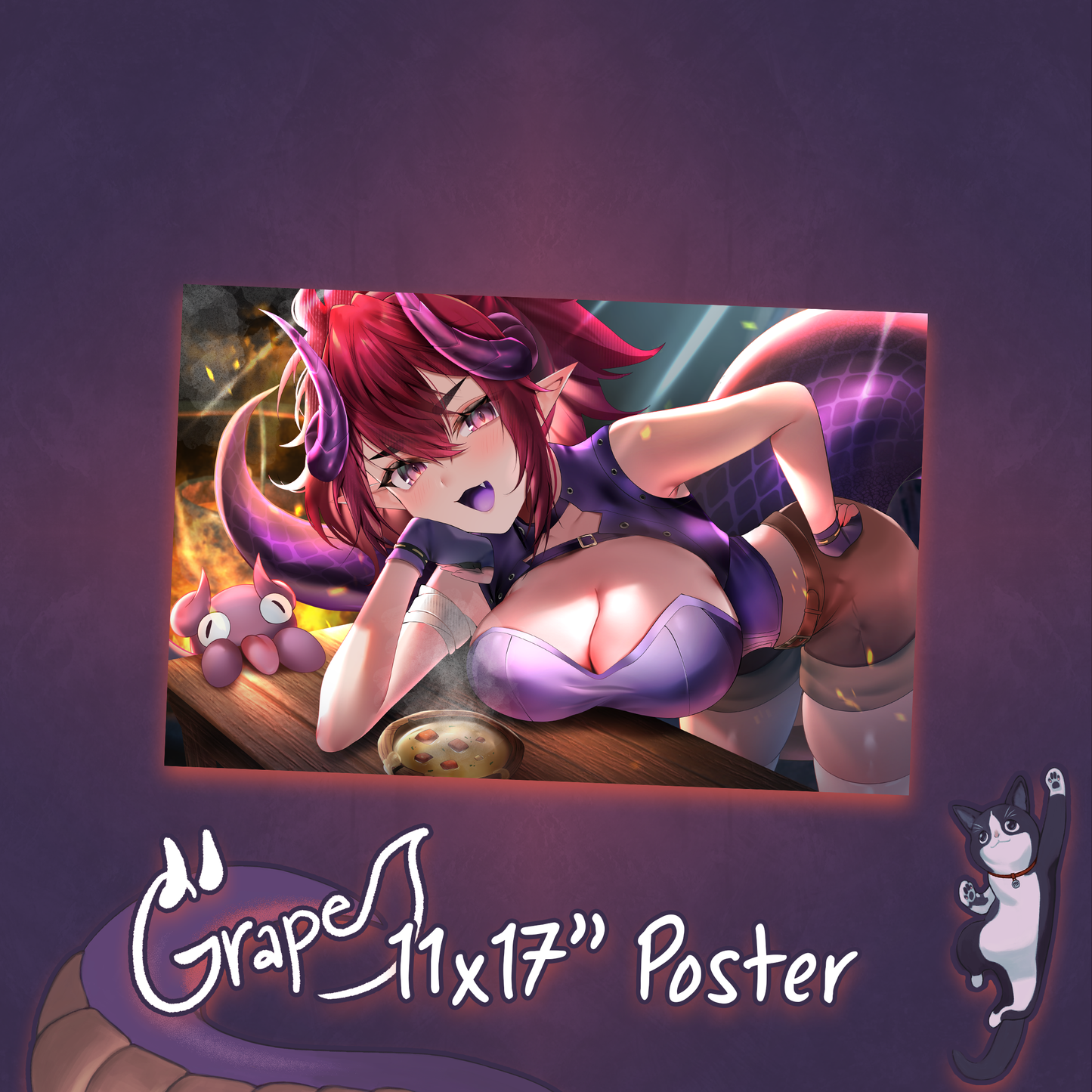 Grape : 11x17" Poster