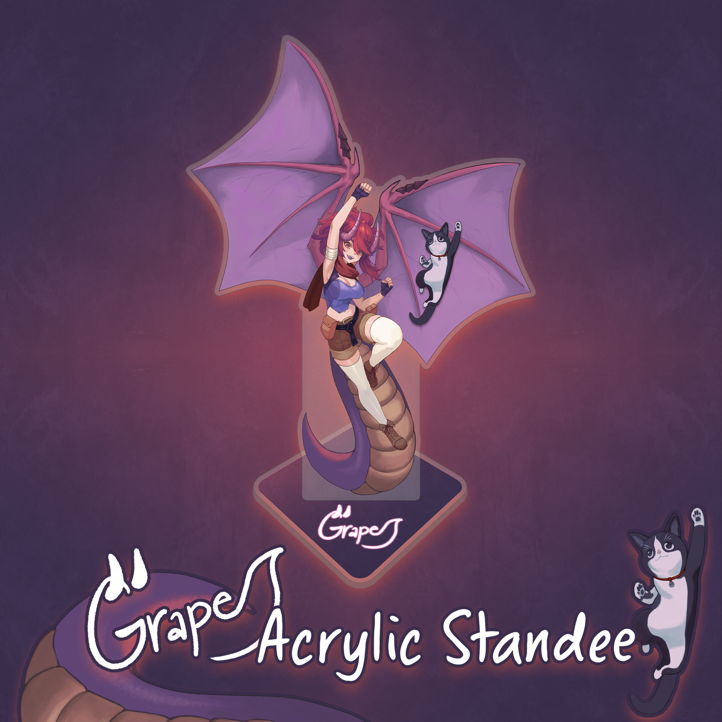 Grape : Acrylic Standee