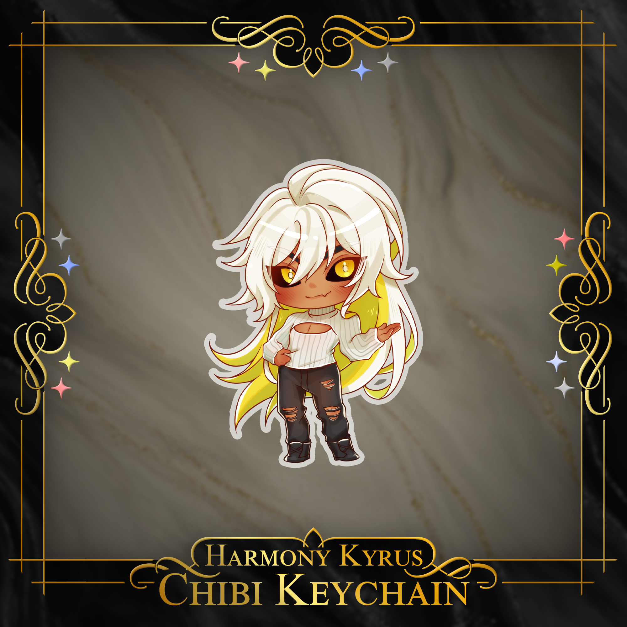 Chibi For Keychain Harmony Kyrus : Chibi Keychain – Kawa Entertainment