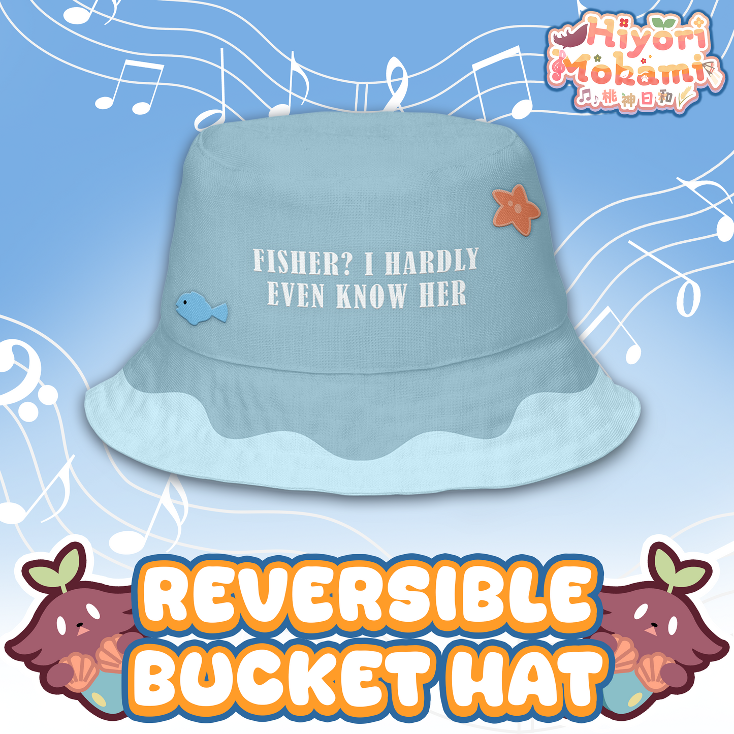 Hiyori Mokami : Reversible Bucket Hat