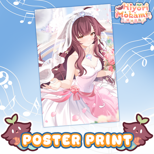 Hiyori Mokami : Wedding Poster Print