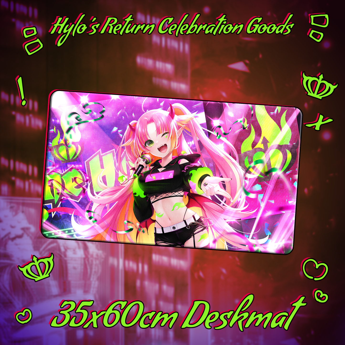 Hylo : Concert Desk Mat