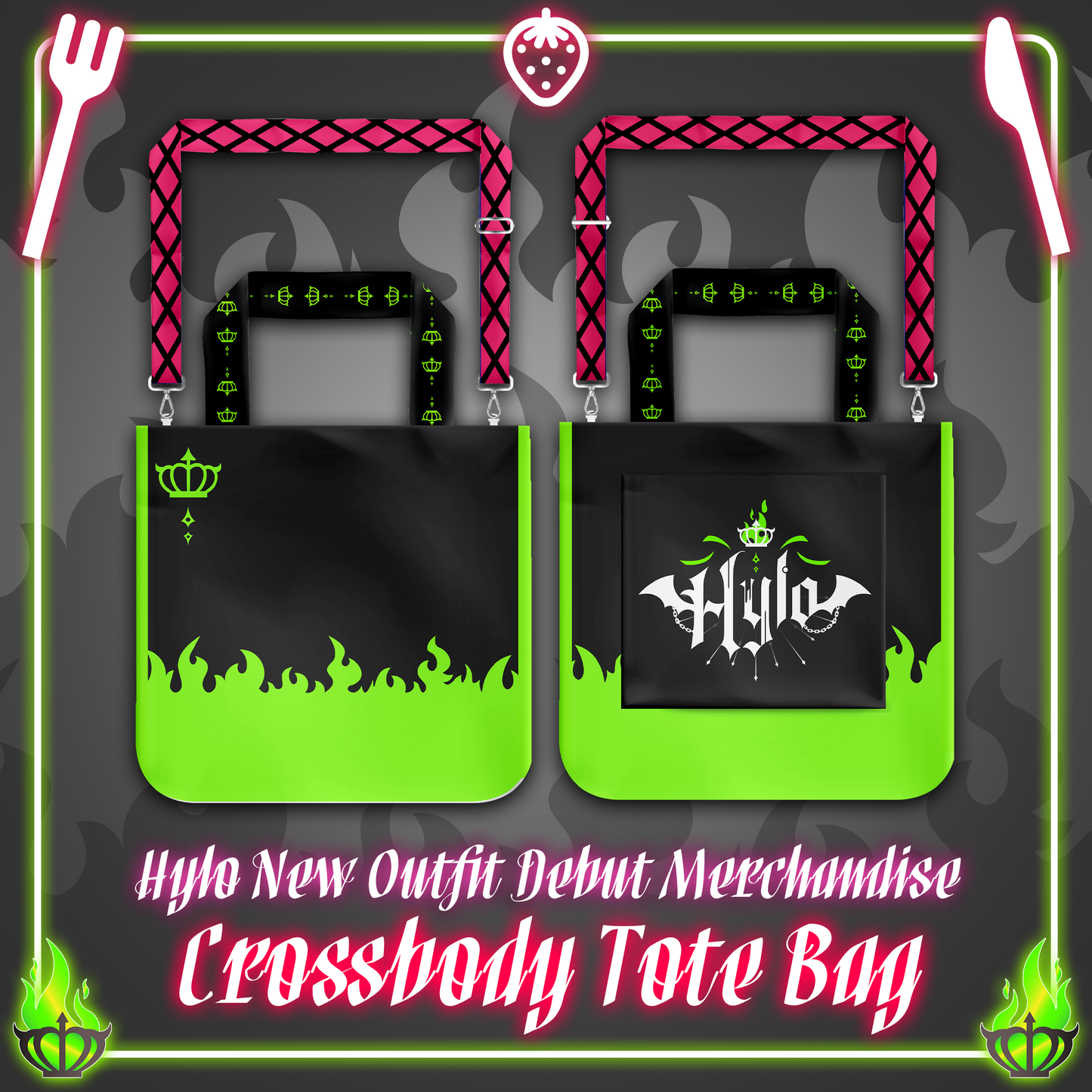 Hylo : Crossbody Tote Bag