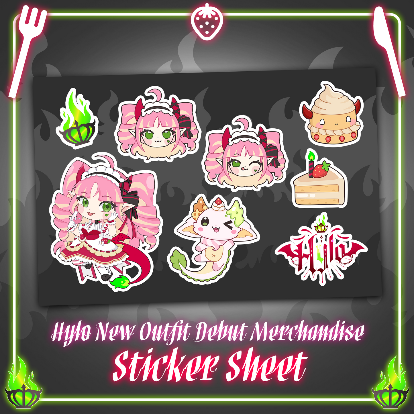 Hylo : Sticker Sheet
