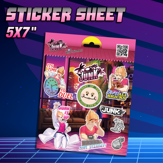 Junk : Sticker Sheet