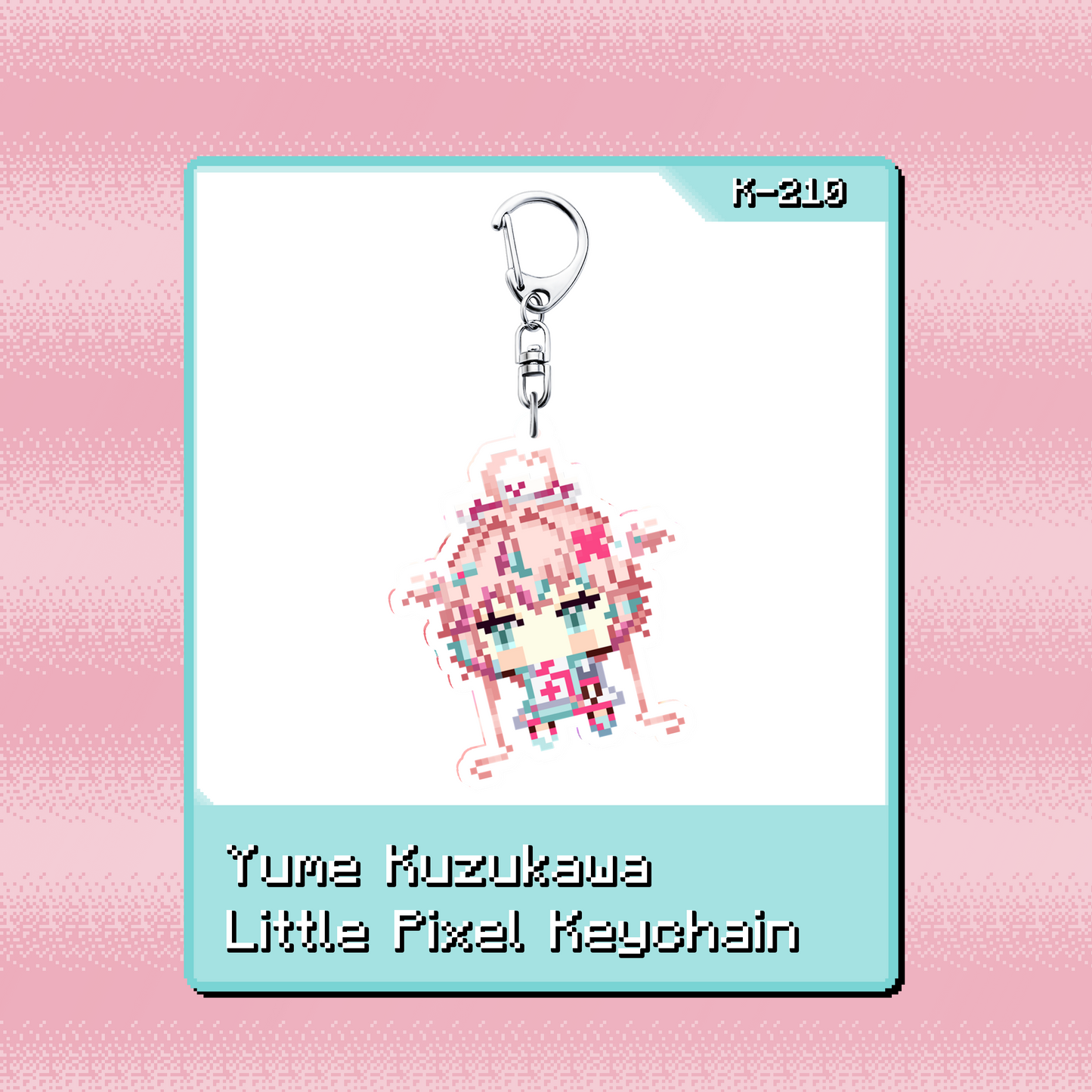 Yume Kuzukawa : Little Pixel Keychain