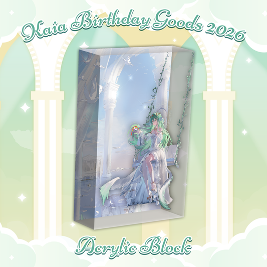 Kaia : Acrylic Block