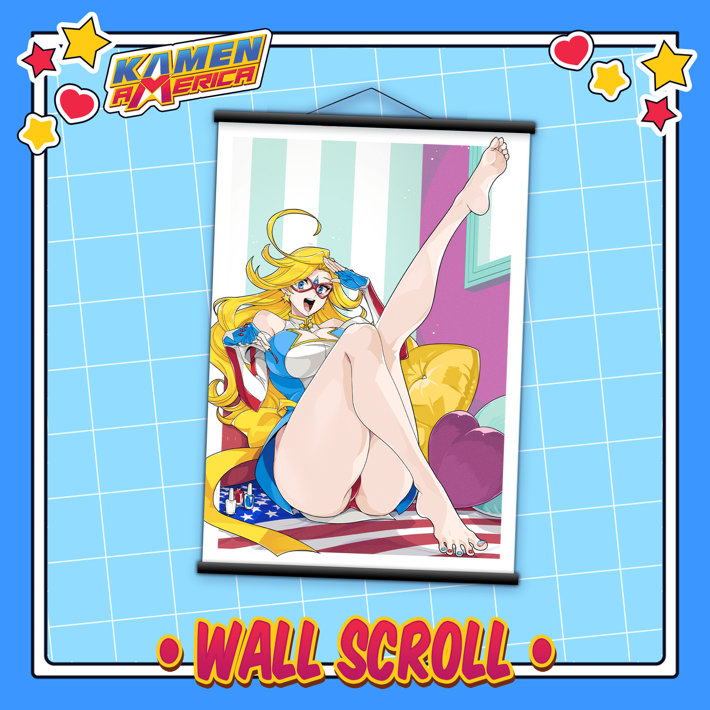 Kamen America : Wallscroll Poster