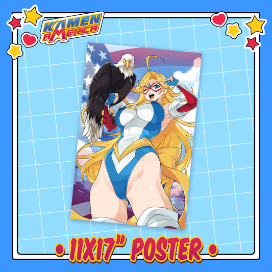 Kamen America : Bald Eagle 11x17" Poster