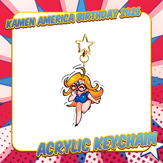 Kamen America : Acrylic Keychain