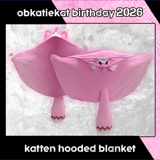 obkatiekat : Cosplay Katten Blanket with Hood