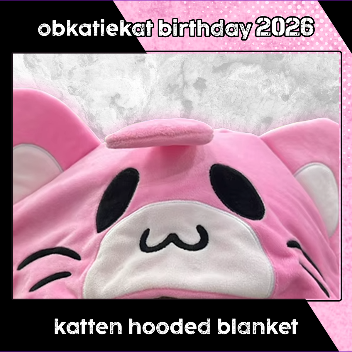 obkatiekat : Cosplay Katten Blanket with Hood
