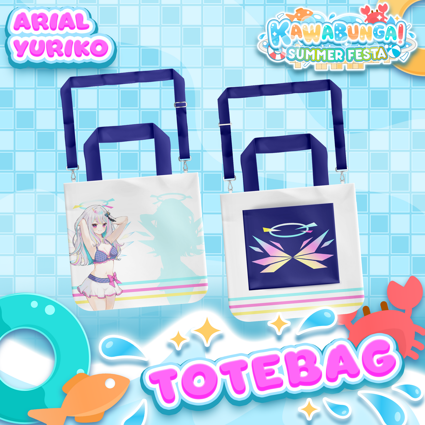 Arial Yuriko : Tote Bag