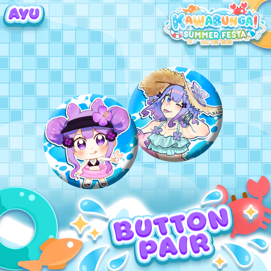 Ayu : Button Pair
