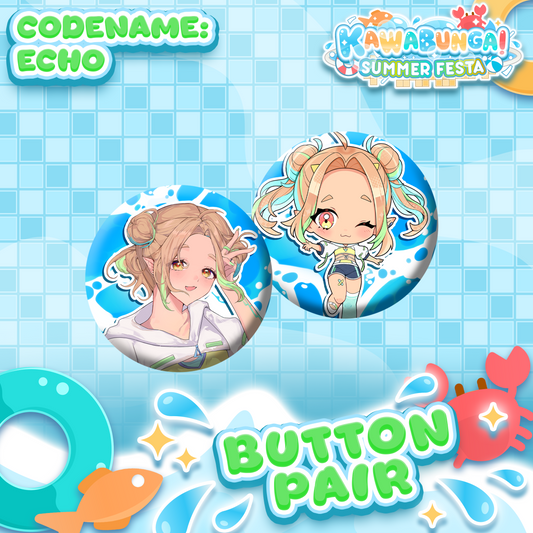 Codename: Echo : Button Pair