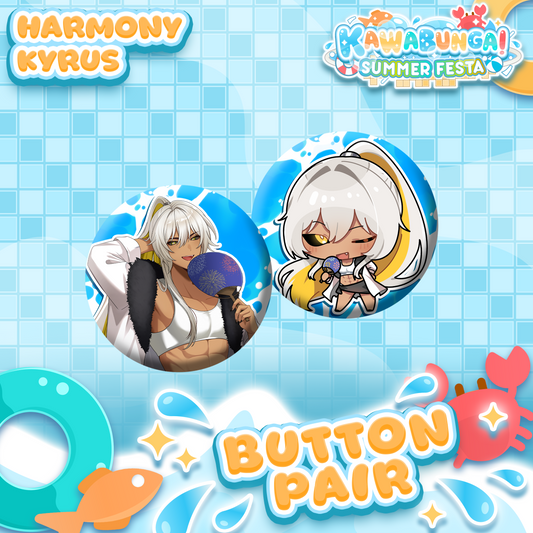 Harmony Kyrus : Button Pair