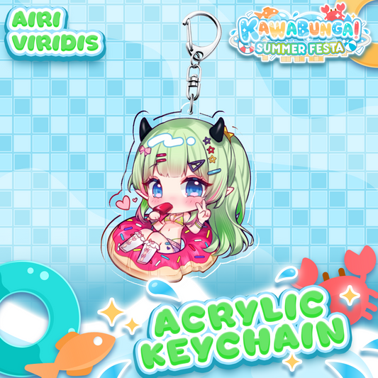 Airi Viridis : Kawabunga Keychain