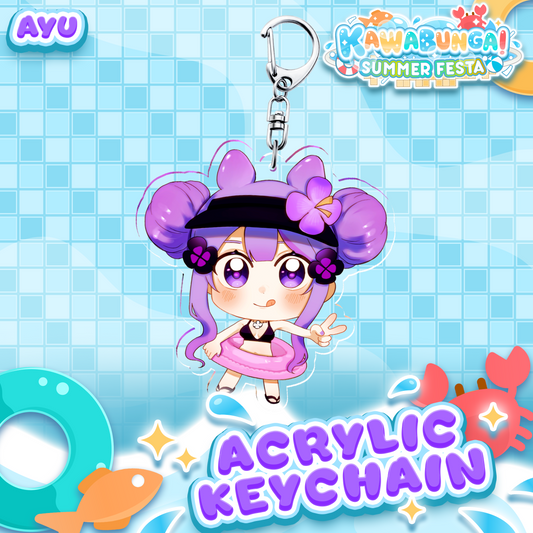 Ayu : Kawabunga Keychain