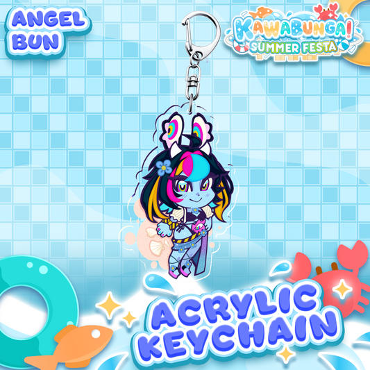 AngelBun : Kawabunga Keychain