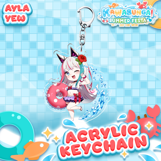 Ayla Yew : Kawabunga Keychain