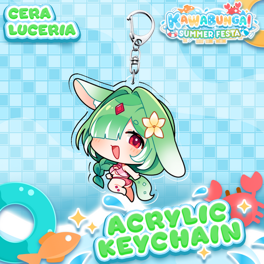 Cera Luceria : Kawabunga Keychain