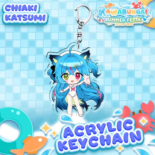 Chiaki Katsumi : Kawabunga Keychain