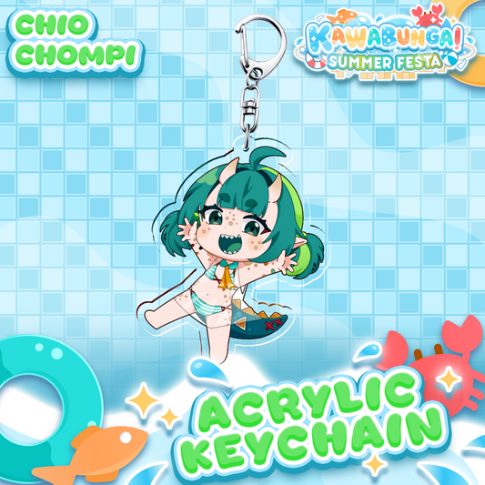 Chio Chompi : Kawabunga Keychain