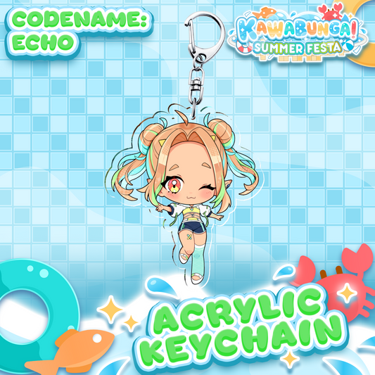 Codename: Echo : Kawabunga Keychain