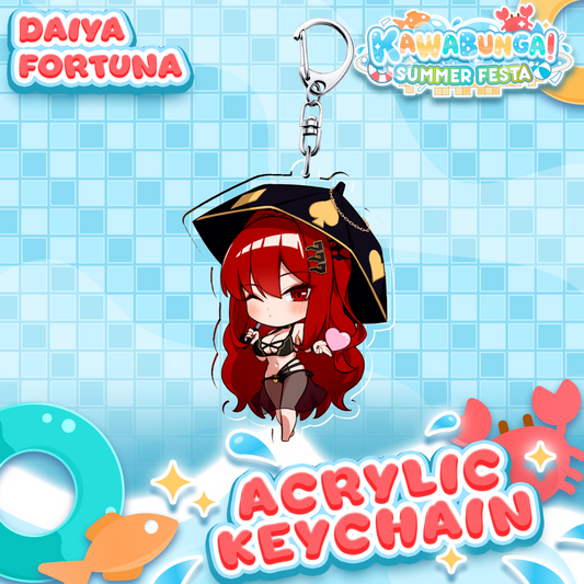 Daiya Fortuna : Kawabunga Keychain