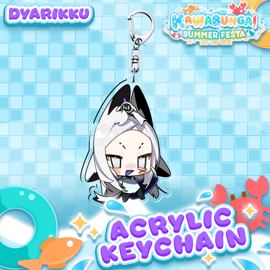 Rikku : Kawabunga Keychain