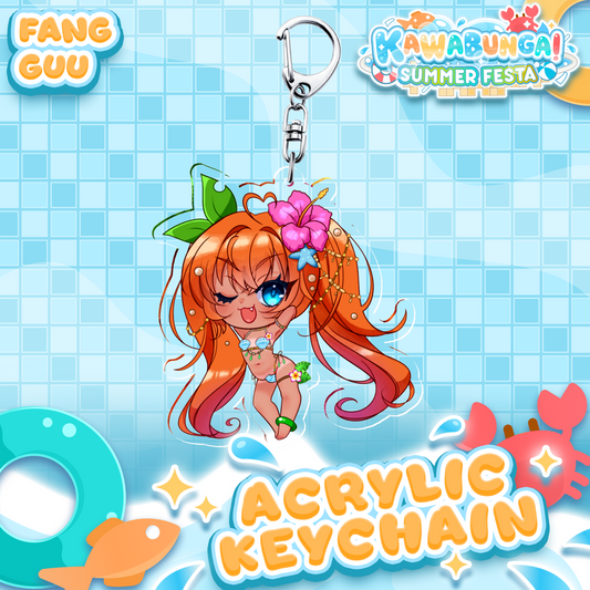Fang Guu : Kawabunga Keychain