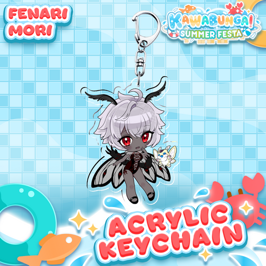 Fenari Mori : Kawabunga Keychain