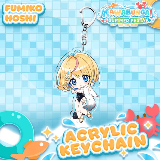 Fumiko Hoshi : Kawabunga Keychain