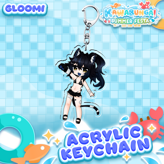 Gloomi : Kawabunga Keychain