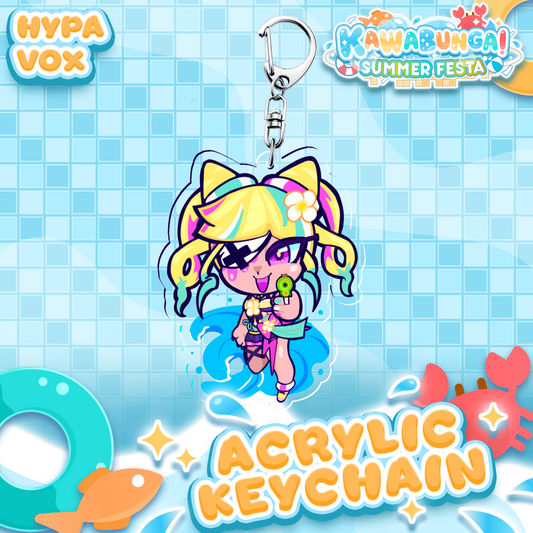 Hypa Vox : Kawabunga Keychain