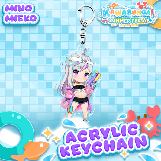 Mino Mieko : Kawabunga Keychain