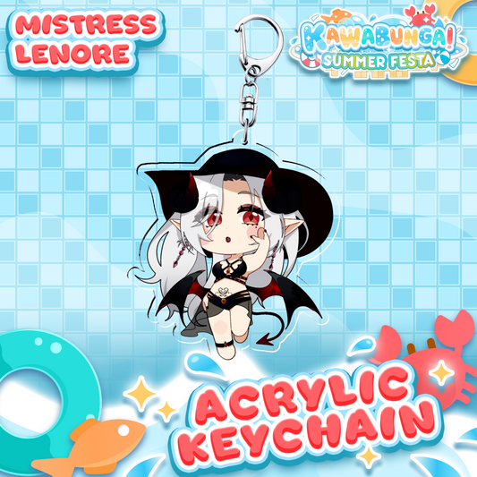 Mistress Lenore : Kawabunga Keychain