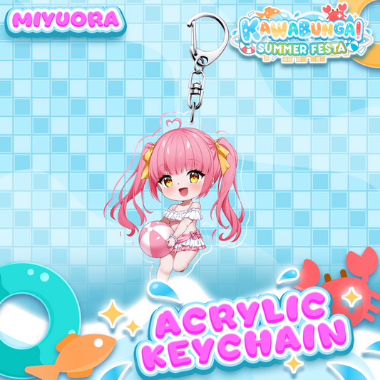 Miyuora : Kawabunga Keychain