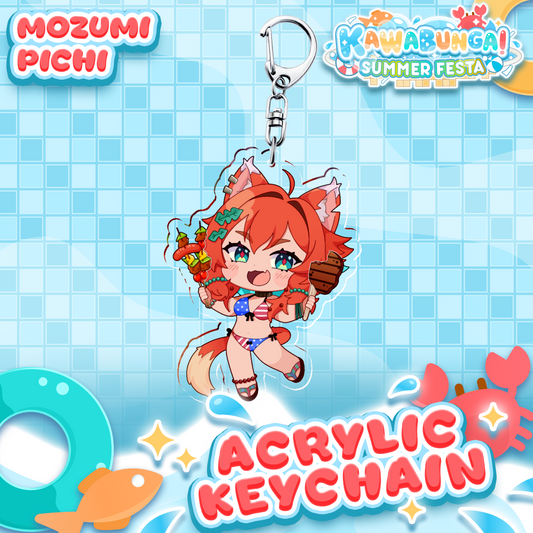 Mozumi Pichi : Kawabunga Keychain