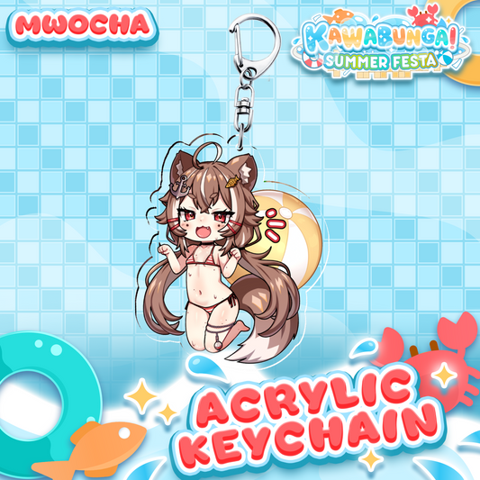 Mwocha : Kawabunga Keychain