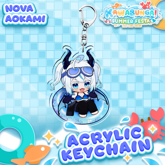 Nova Aokami : Kawabunga Keychain