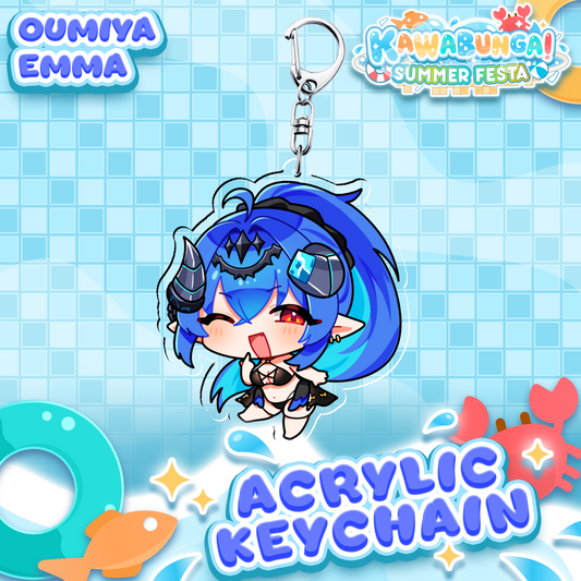 Oumiya Emma : Kawabunga Keychain