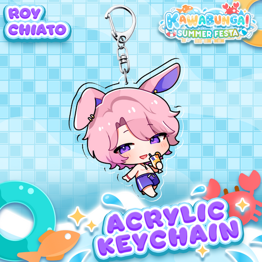 Roy Chiato : Kawabunga Keychain
