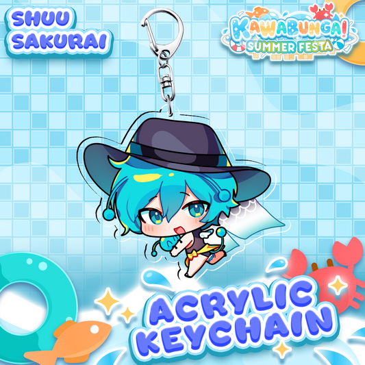 Shuu Sakurai : Kawabunga Keychain