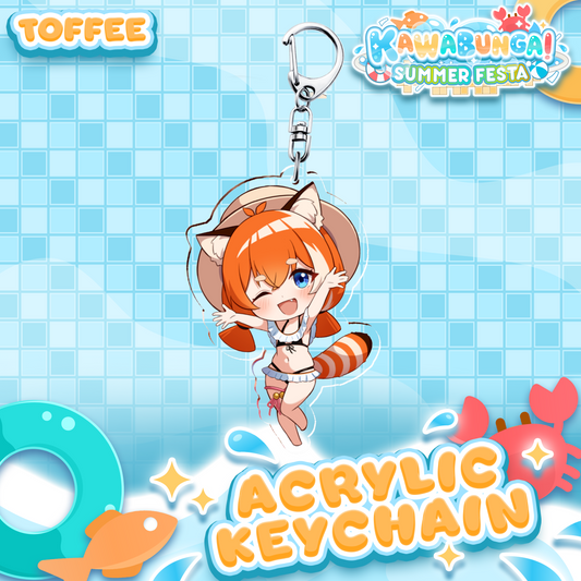 Toffee : Kawabunga Keychain