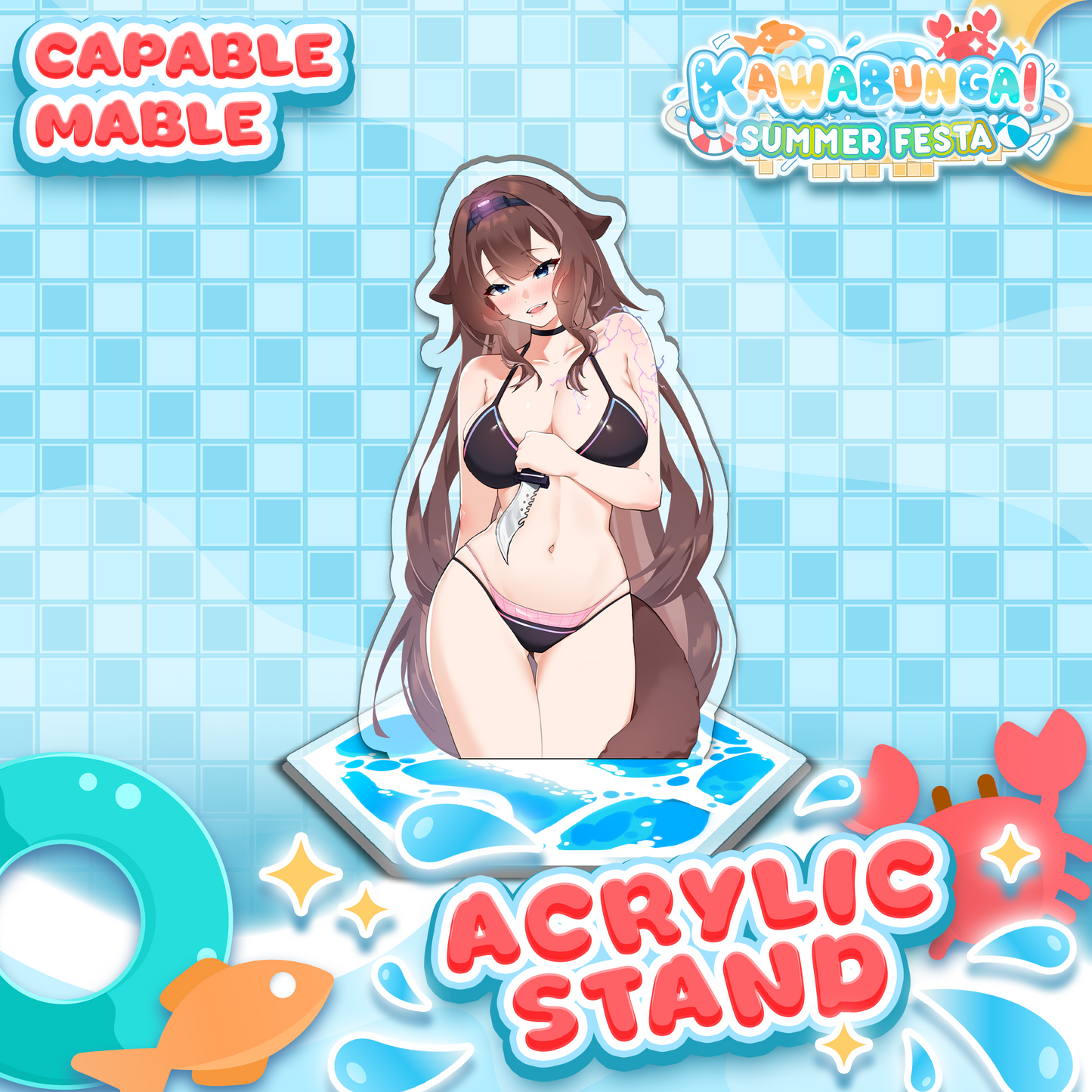 Capable Mable : Kawabunga Standee
