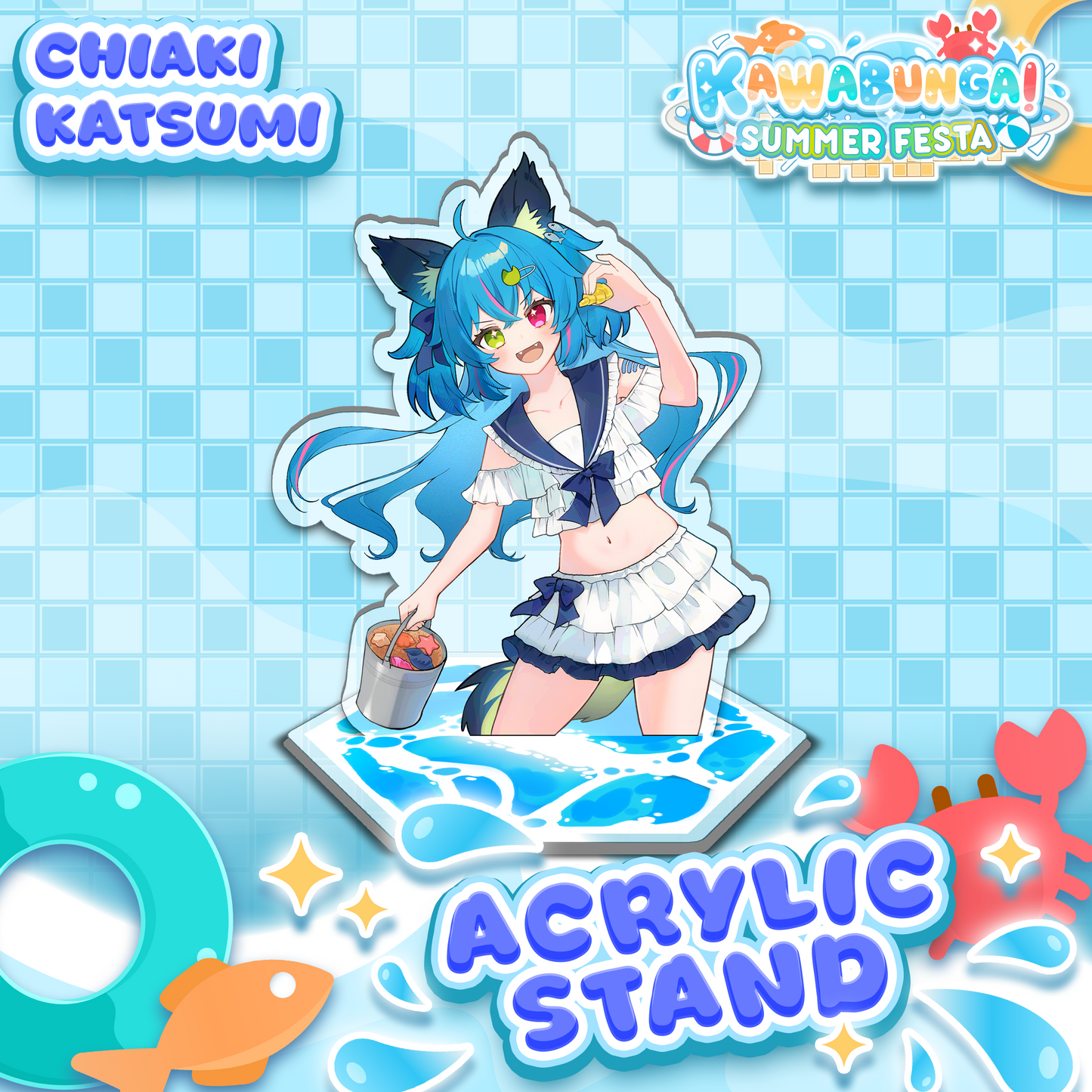 Chiaki Katsumi : Kawabunga Standee